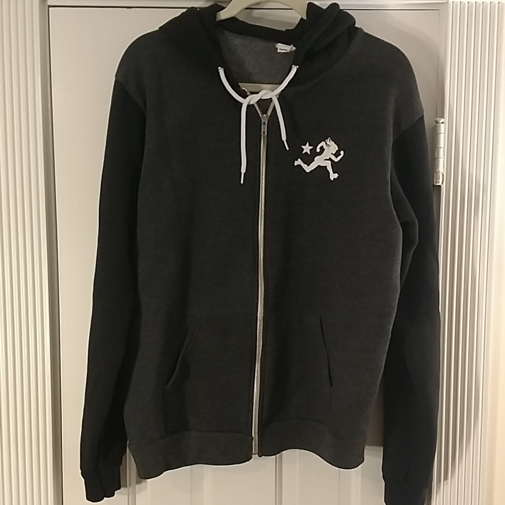 Texas Rollergirls soft fleece-lined sweatshirt/jac
